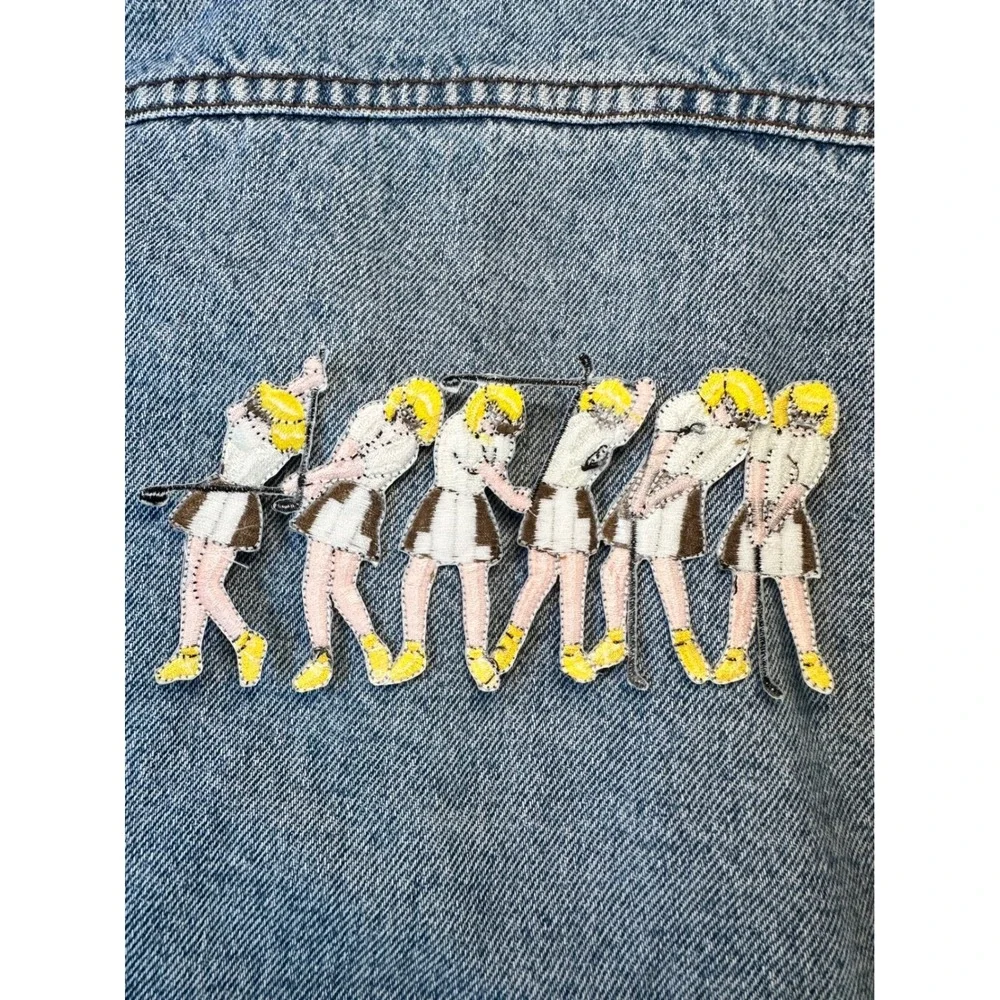 Golf Swing Girl Woman Iron on Patch Embroidered Applique Golfing Sport DIY Craft